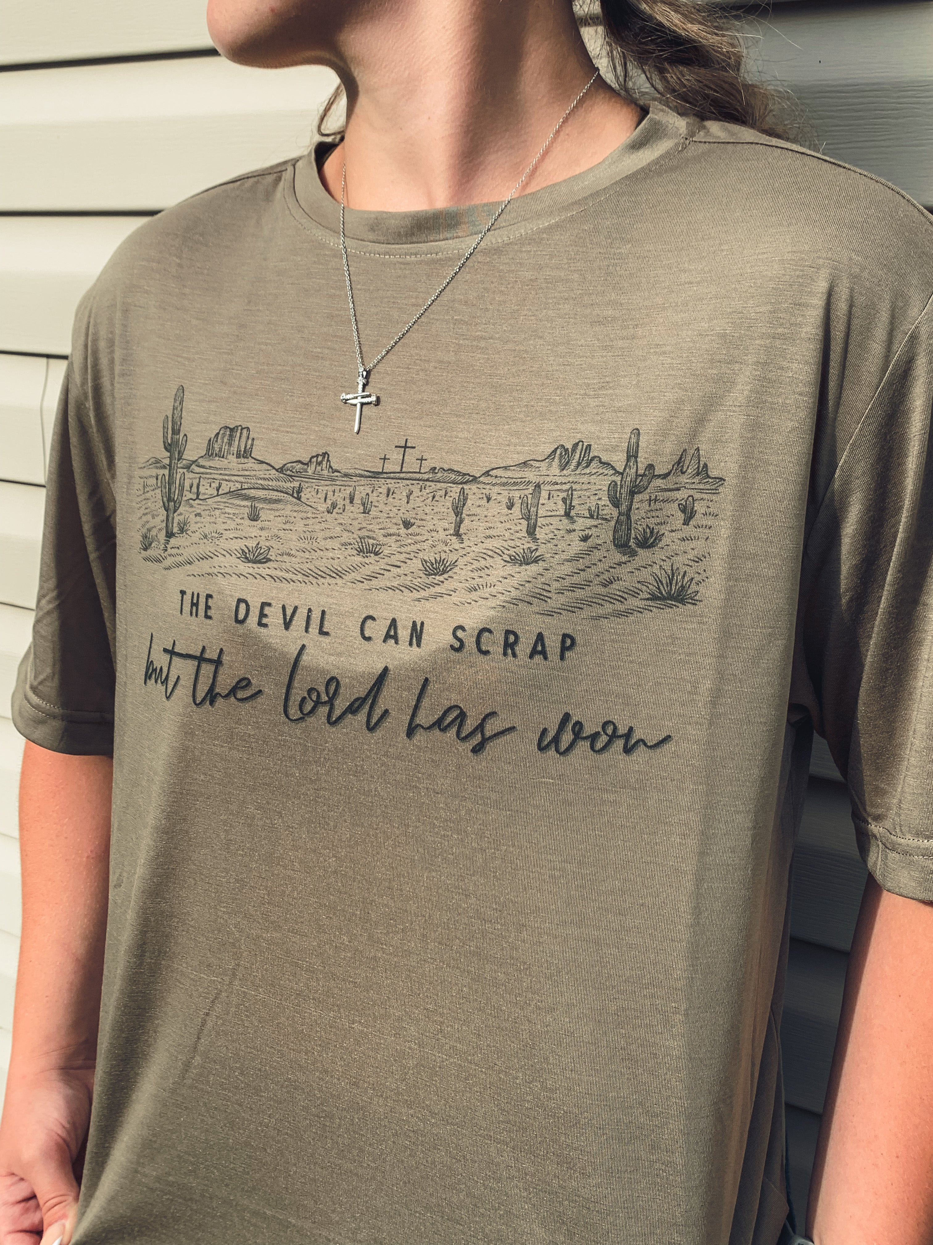 The Lord Has Won Desert Shirt