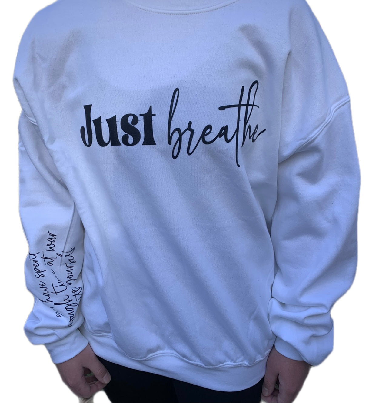 Just Breathe Sweatshirt