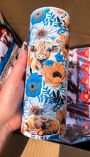 Load image into Gallery viewer, Highlands in the Orange and Blue Tumbler
