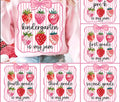 Strawberry School Grade Shirt