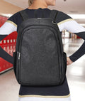 Glitter Time Black School Backpack