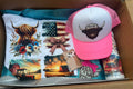 Memorial Day Highland Cow Box
