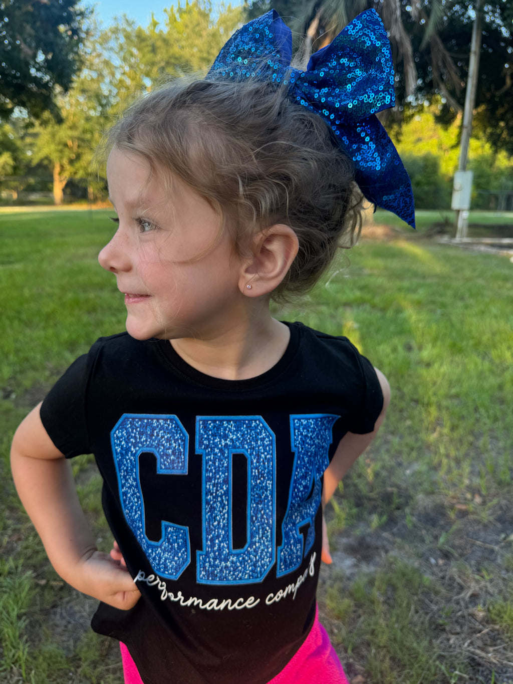 Mini Sapphires Blue Team Shirt