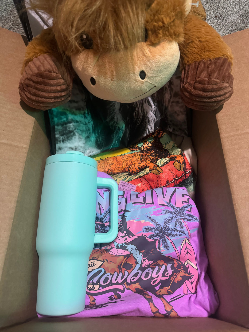 Ultimate Cow Easter Basket Box
