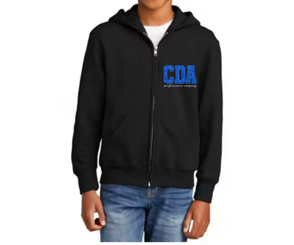 Mini Sapphire Performany company hoodie zip up jacket