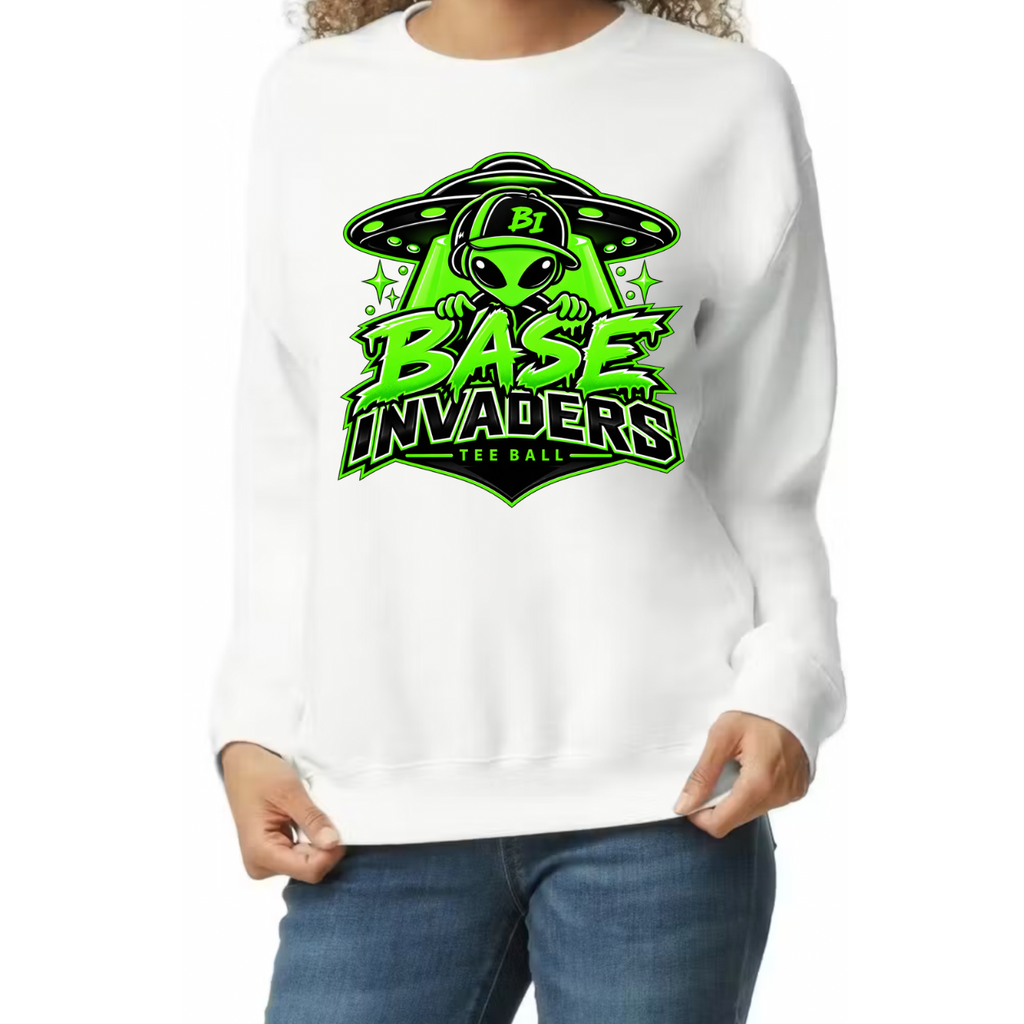 Base Invader Adult Sweatshirt
