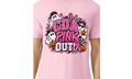 CDA PINK OUT PUMPKIN AND GHOST SHIRT