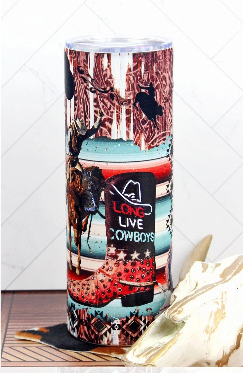 LONG LIVE COWBOYS TUMBLER