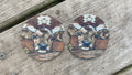 Brown Cow Car coasters