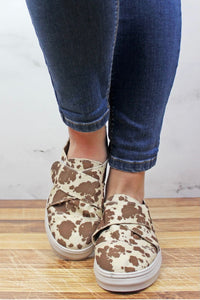 SALE!!! Keep It Mooving Cow Print Shoes
