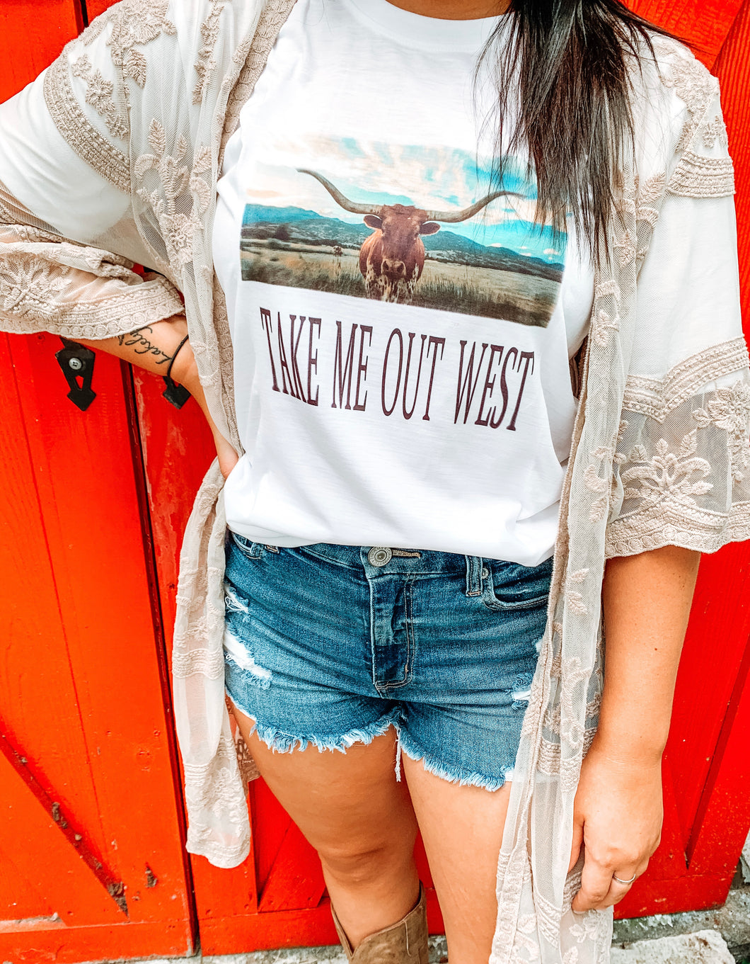Take me out west shirt