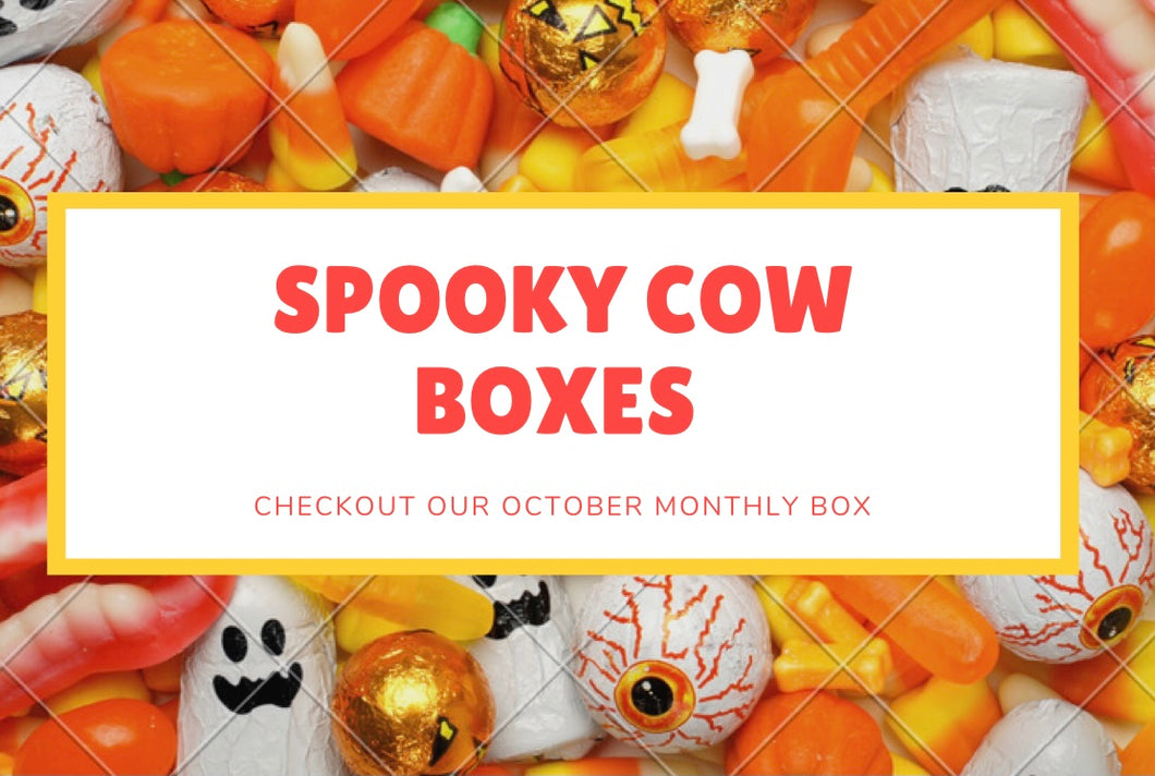 Small SPOOKY COW BOX