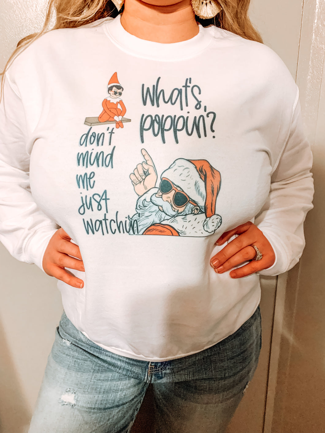 What’s Popping Christmas longsleeve
